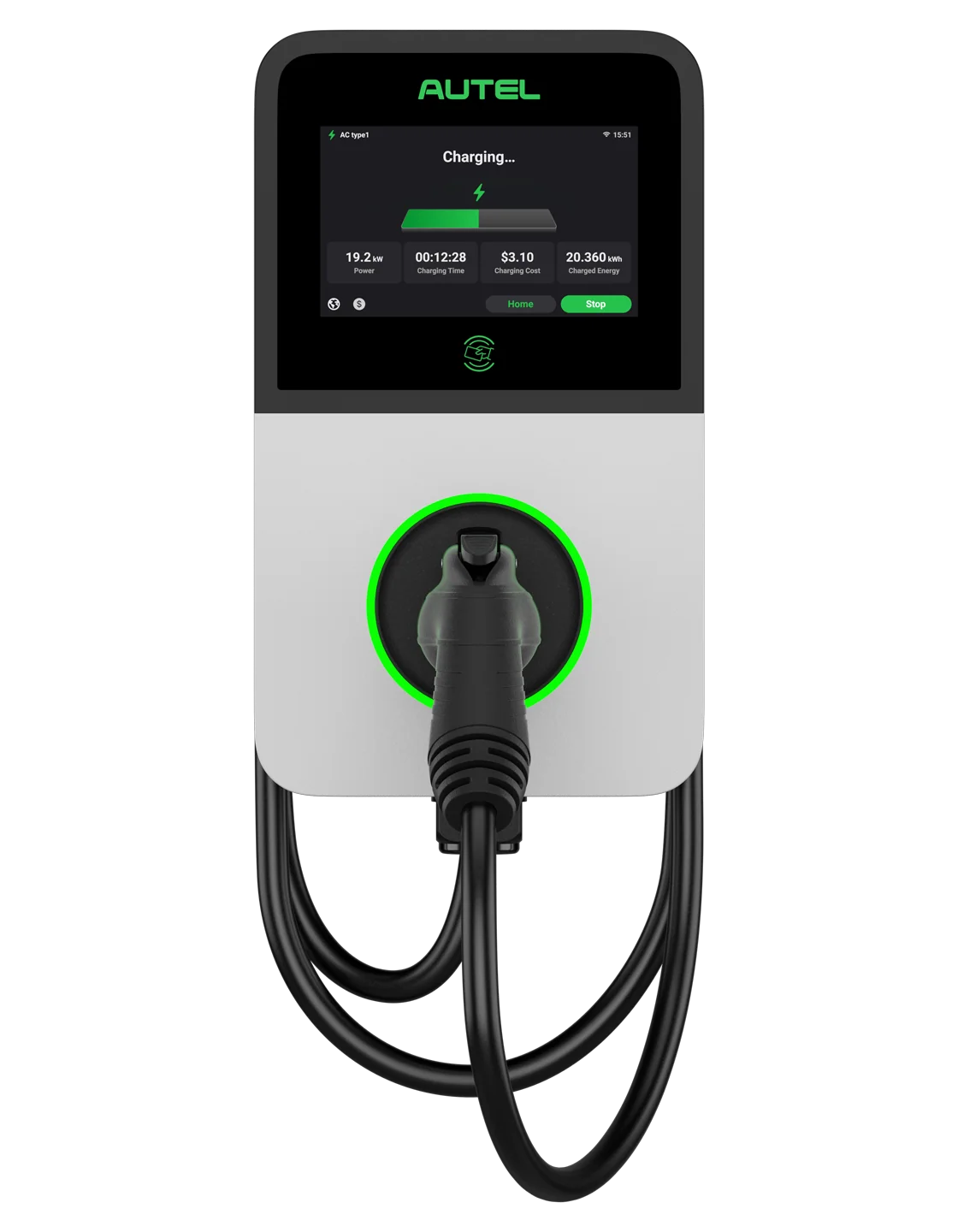 Borne de recharge Autel MaxiCharger AC Pro